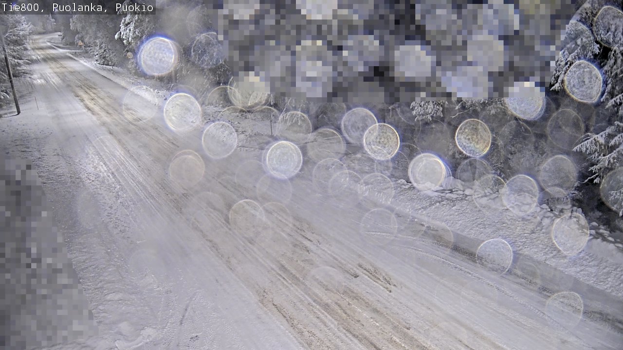 Weather Camera Image Road 800 Puolanka, Puokio, Puolanka, Kainuu