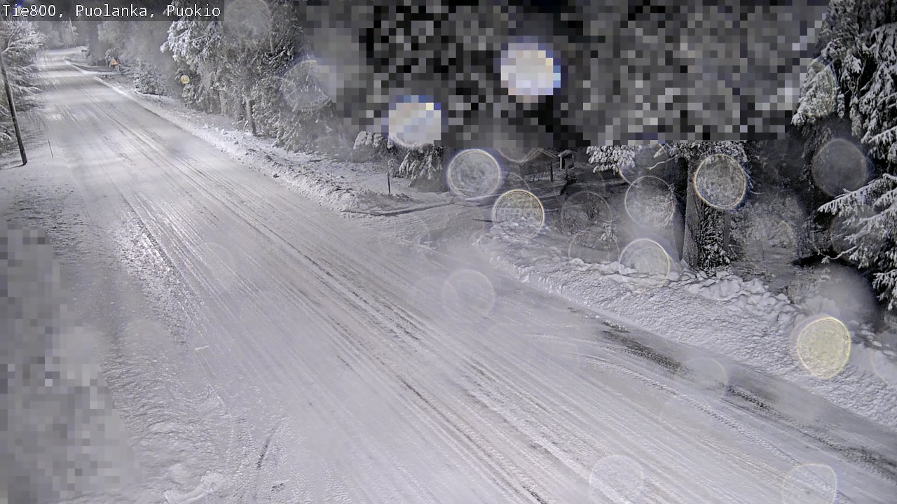Weather Camera Image Road 800 Puolanka, Puokio, Puolanka, Kainuu