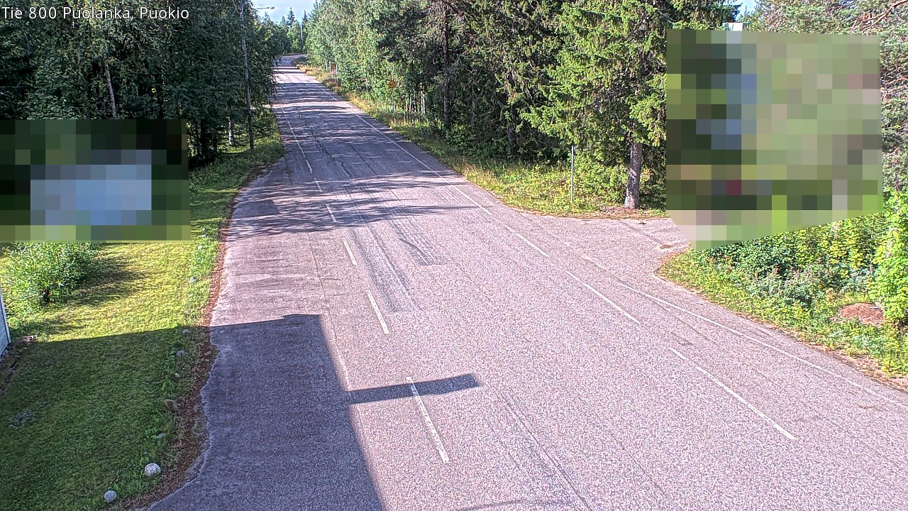 Weather Camera Image Väg 800 Puolanka, Puolanka_Puokio, Puolanka, Kainuu