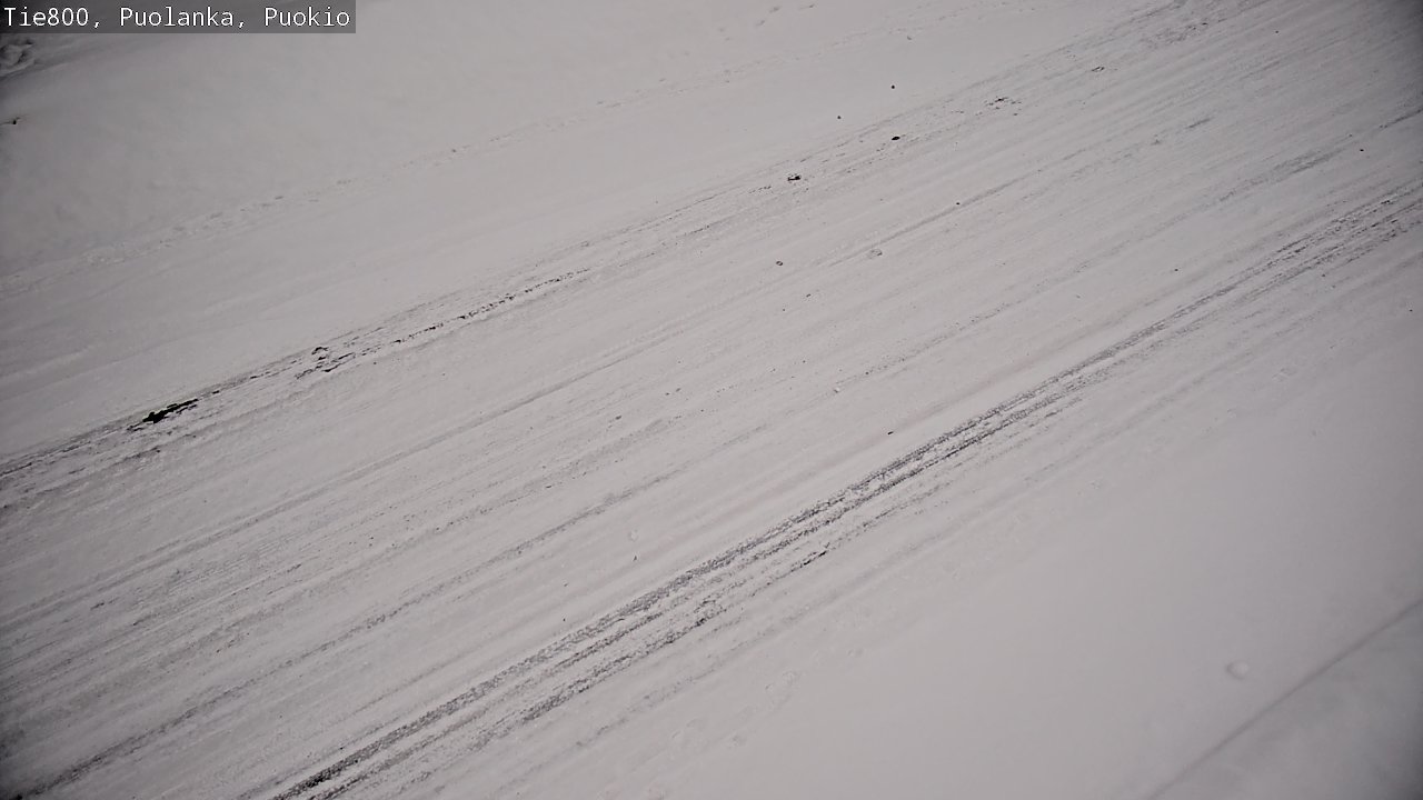 Weather Camera Image Väg 800 Puolanka, Puolanka_Puokio, Puolanka, Kainuu