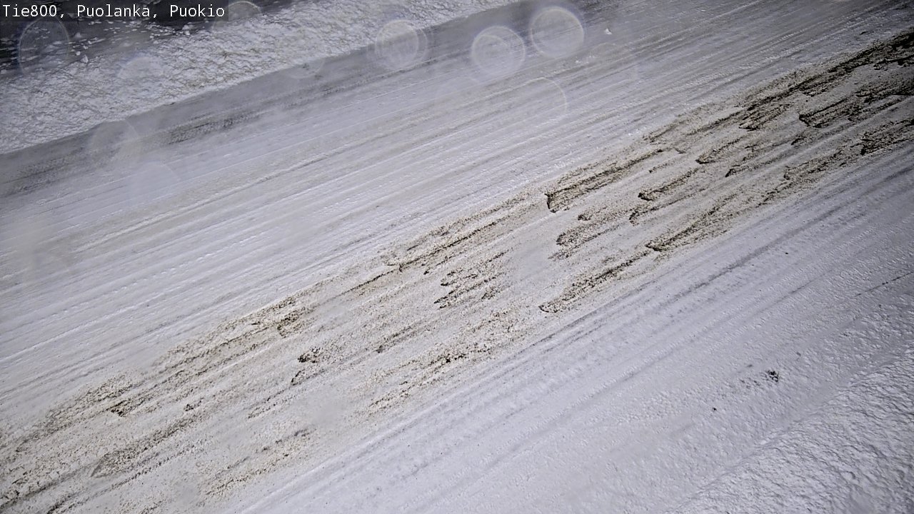Weather Camera Image Road 800 Puolanka, Puokio, Puolanka, Kainuu