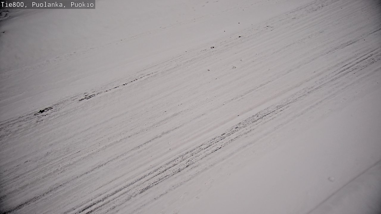 Weather Camera Image Väg 800 Puolanka, Puolanka_Puokio, Puolanka, Kainuu