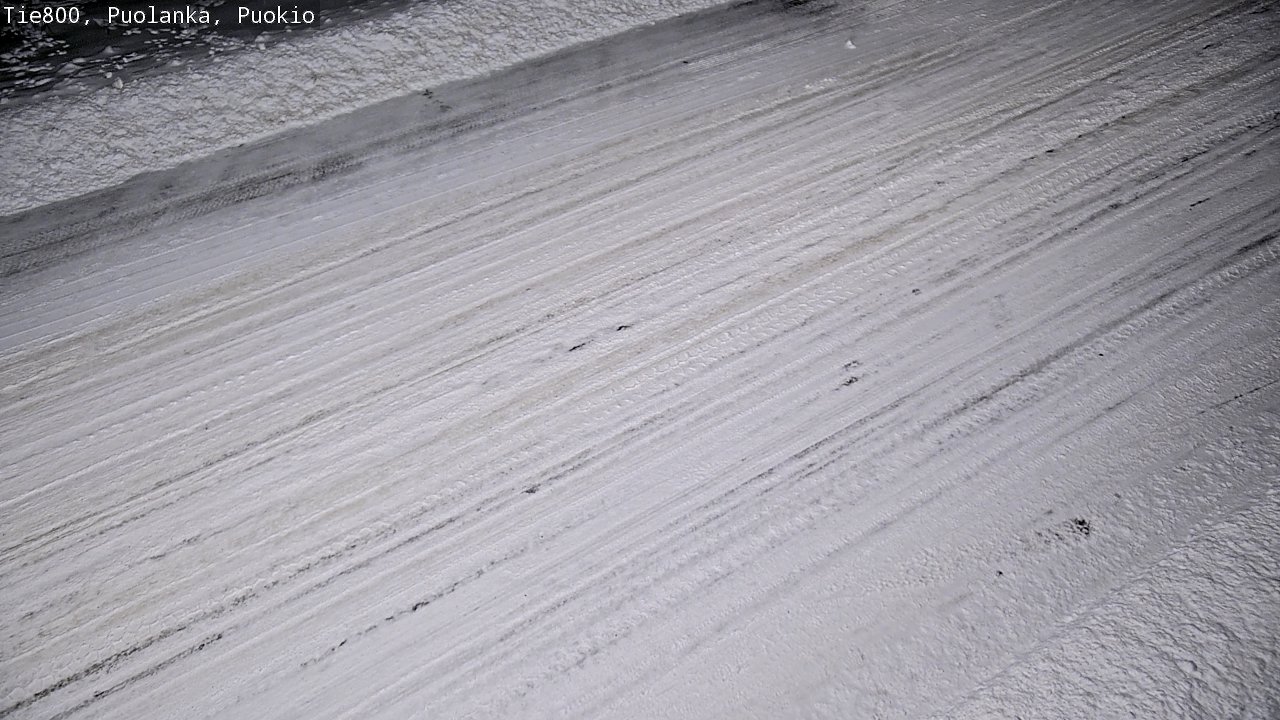 Weather Camera Image Road 800 Puolanka, Puokio, Puolanka, Kainuu