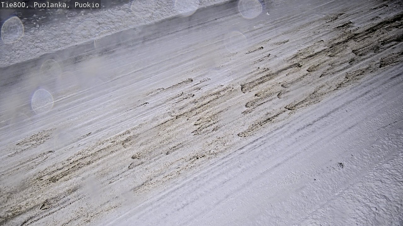 Weather Camera Image Road 800 Puolanka, Puokio, Puolanka, Kainuu