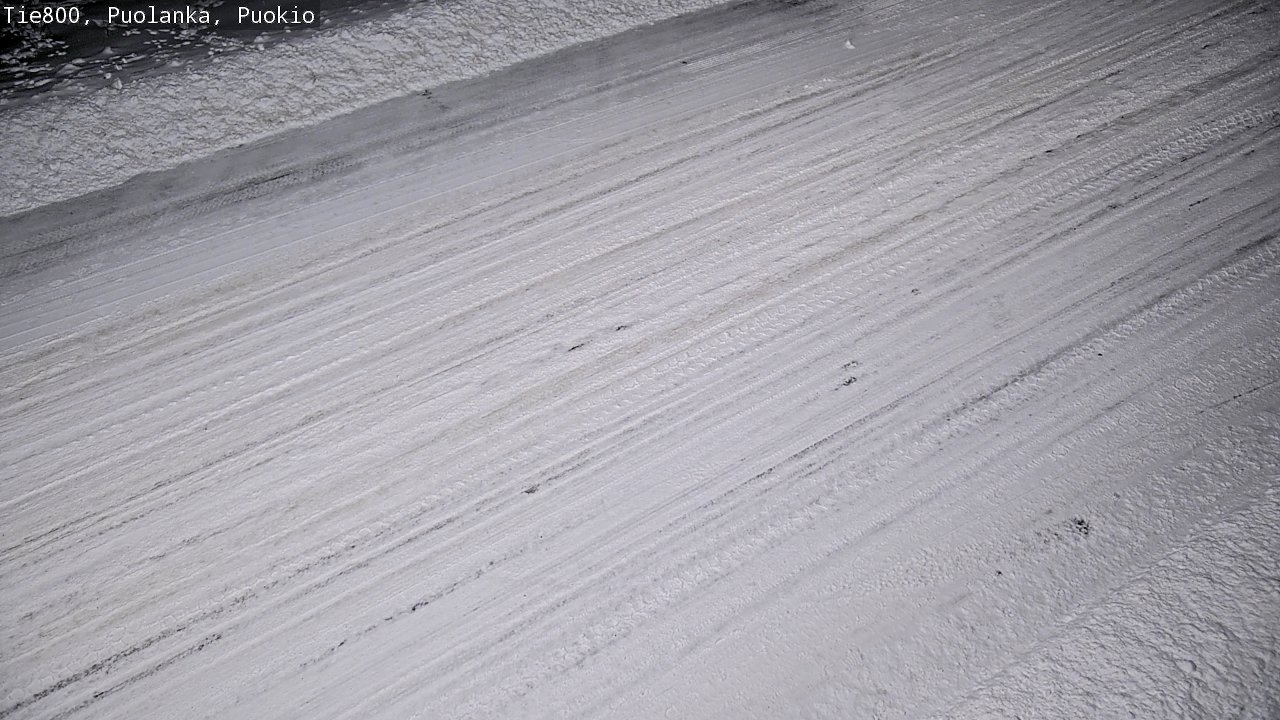 Weather Camera Image Road 800 Puolanka, Puokio, Puolanka, Kainuu