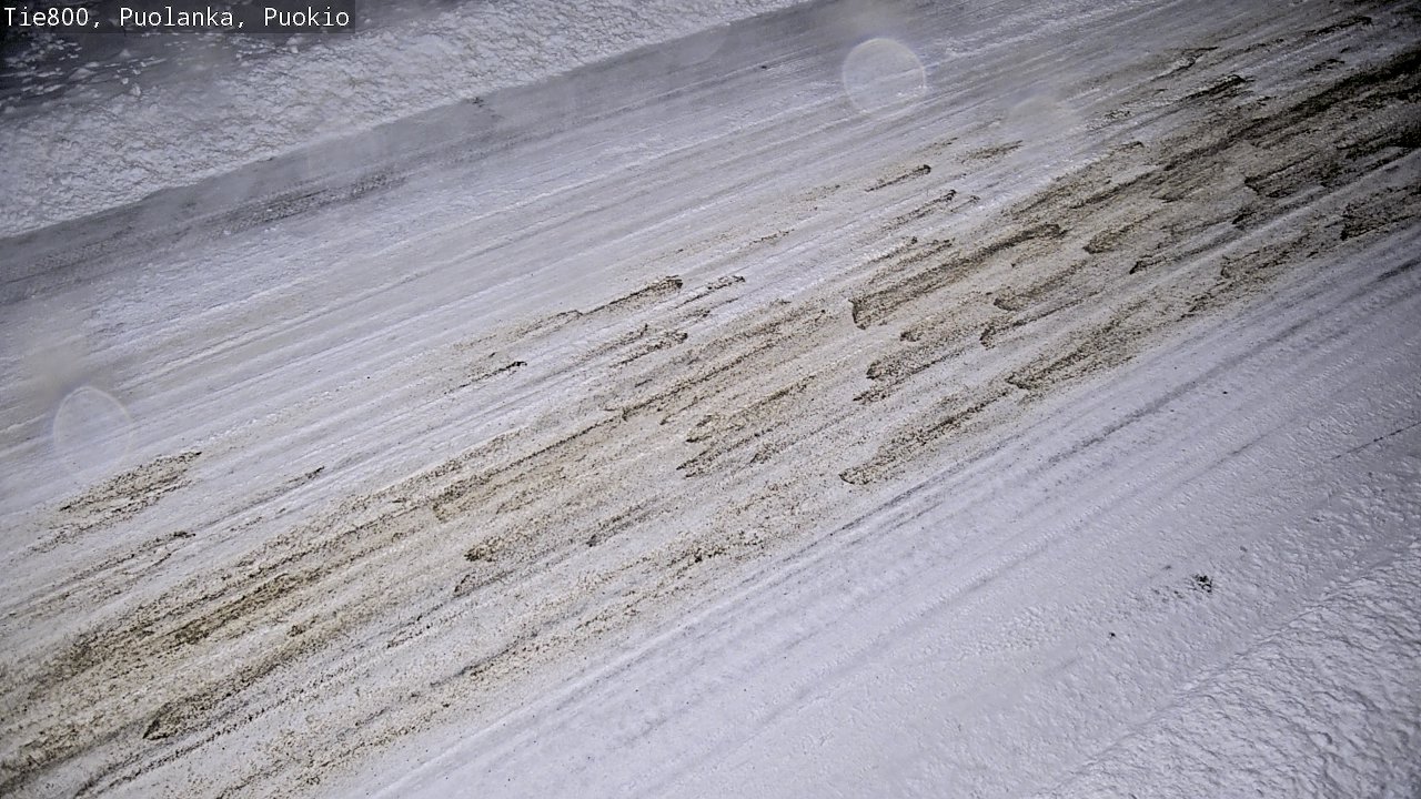 Weather Camera Image Road 800 Puolanka, Puokio, Puolanka, Kainuu
