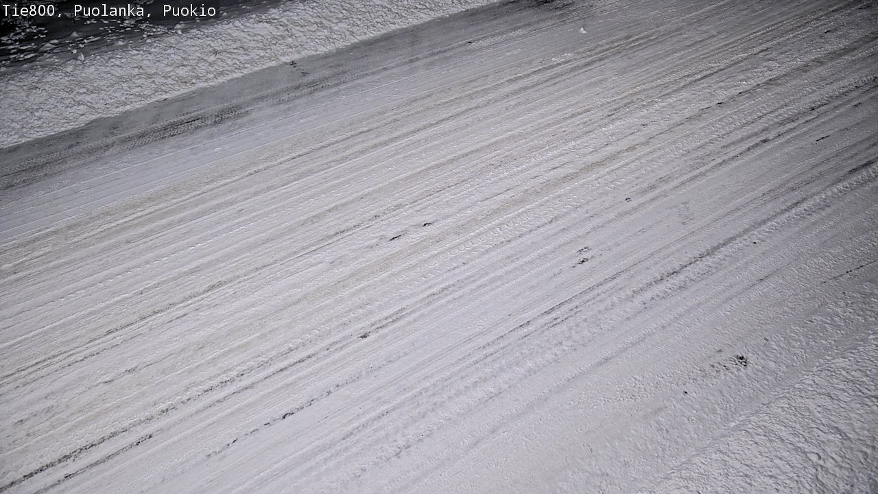 Weather Camera Image Road 800 Puolanka, Puokio, Puolanka, Kainuu