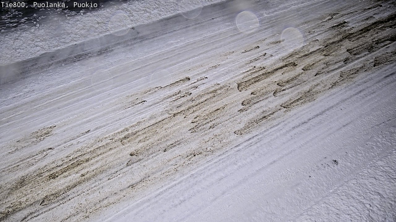Weather Camera Image Road 800 Puolanka, Puokio, Puolanka, Kainuu