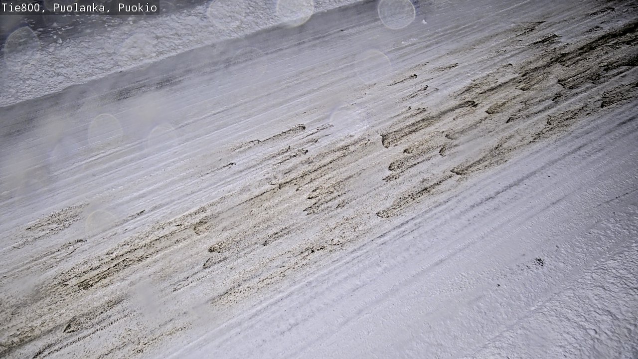 Weather Camera Image Road 800 Puolanka, Puokio, Puolanka, Kainuu