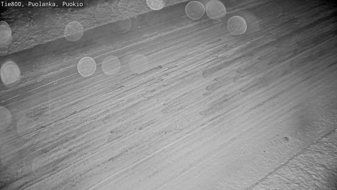Weather Camera Image Väg 800 Puolanka, Puolanka_Puokio, Puolanka, Kainuu