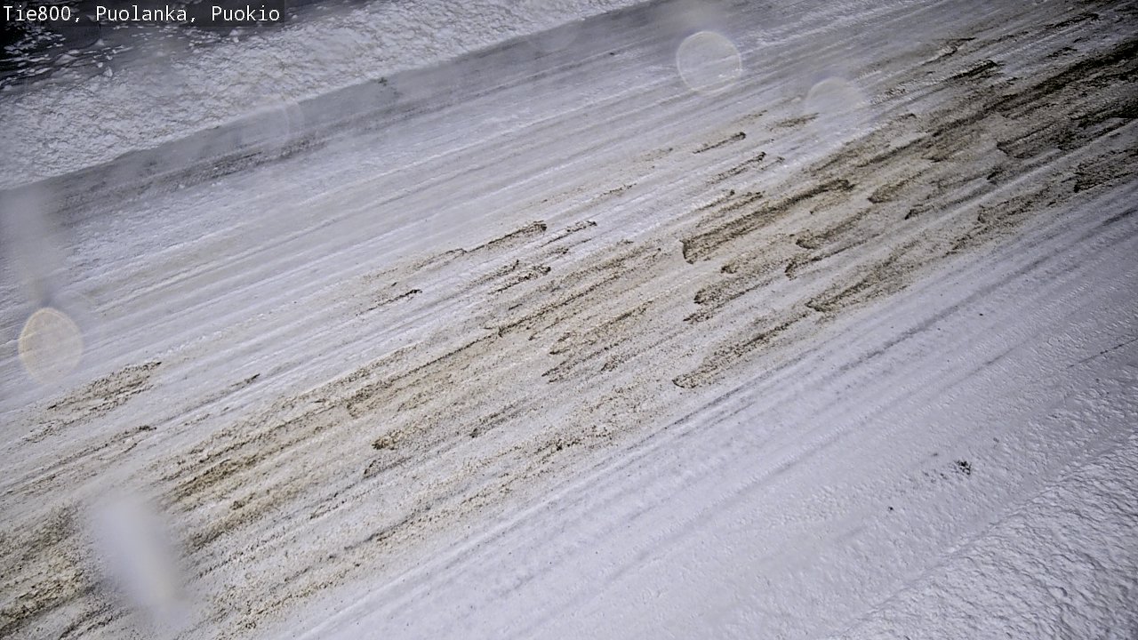 Weather Camera Image Road 800 Puolanka, Puokio, Puolanka, Kainuu