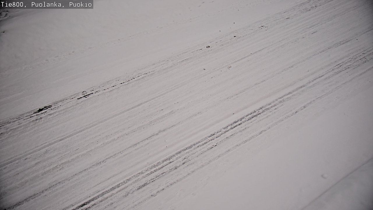 Weather Camera Image Väg 800 Puolanka, Puolanka_Puokio, Puolanka, Kainuu