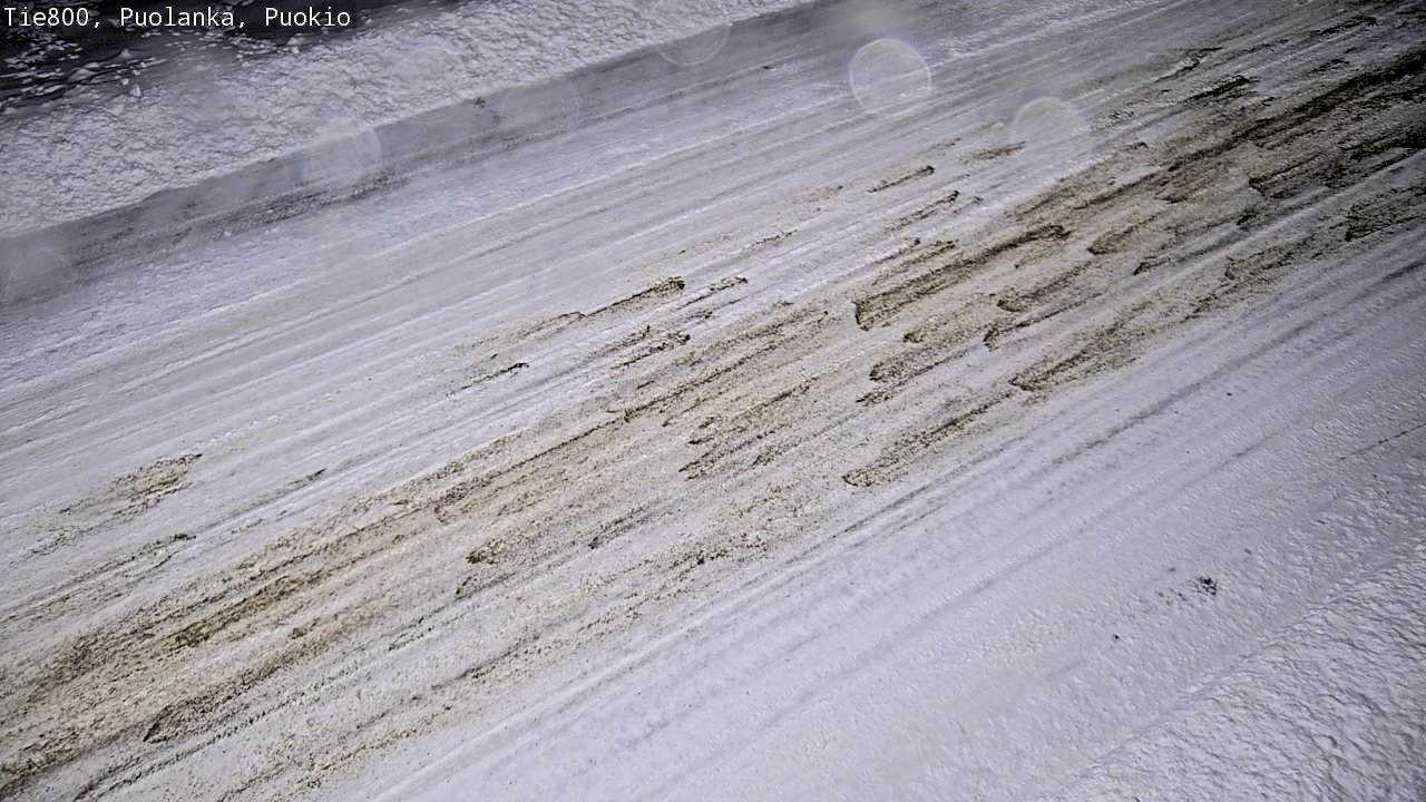 Weather Camera Image Road 800 Puolanka, Puokio, Puolanka, Kainuu
