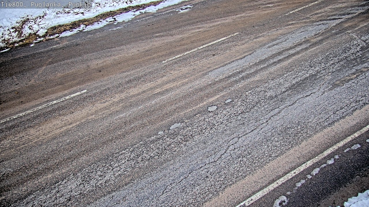 Weather Camera Image Väg 800 Puolanka, Puolanka_Puokio, Puolanka, Kainuu