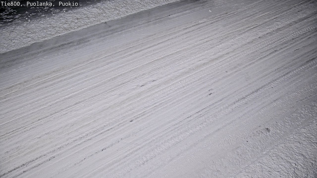 Weather Camera Image Road 800 Puolanka, Puokio, Puolanka, Kainuu