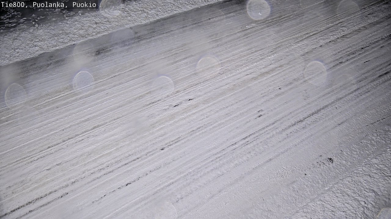 Weather Camera Image Road 800 Puolanka, Puokio, Puolanka, Kainuu