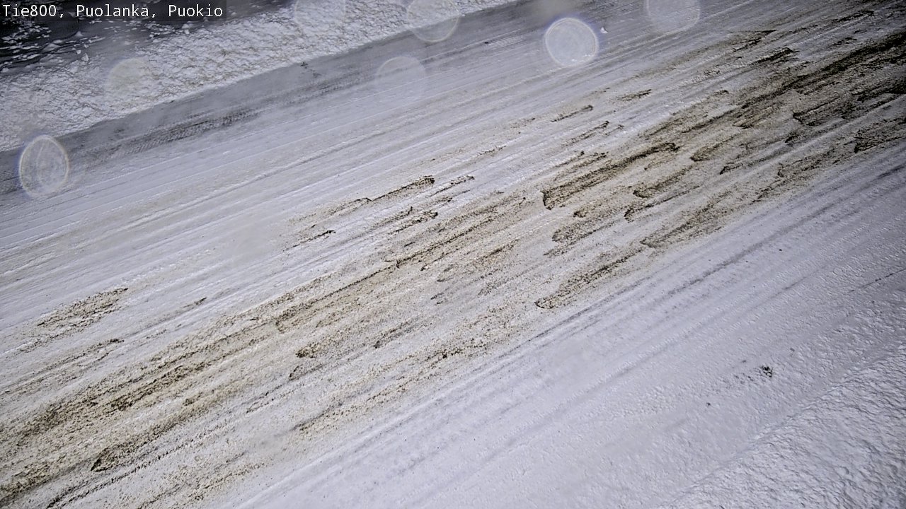 Weather Camera Image Road 800 Puolanka, Puokio, Puolanka, Kainuu