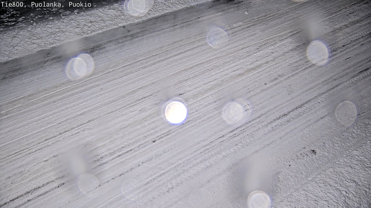 Weather Camera Image Road 800 Puolanka, Puokio, Puolanka, Kainuu