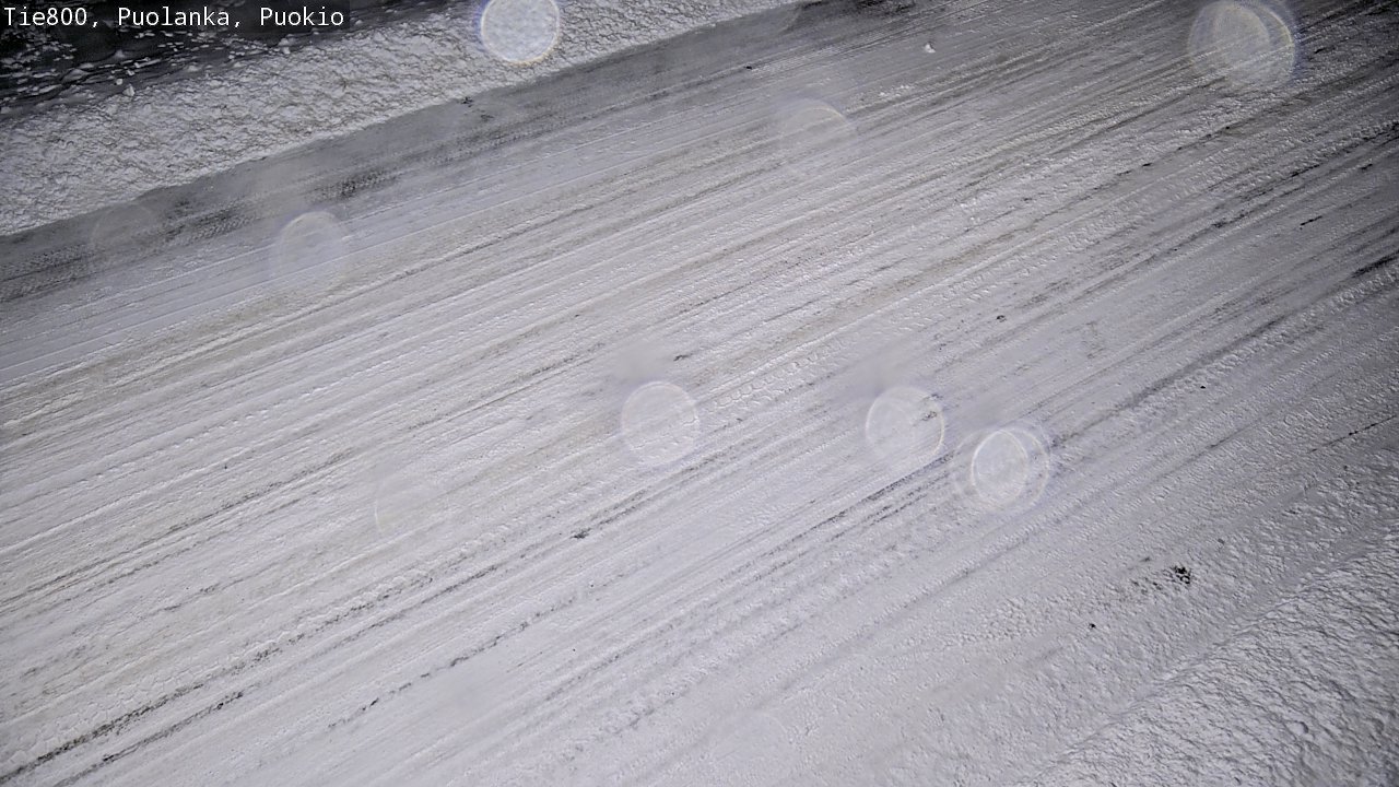 Weather Camera Image Road 800 Puolanka, Puokio, Puolanka, Kainuu