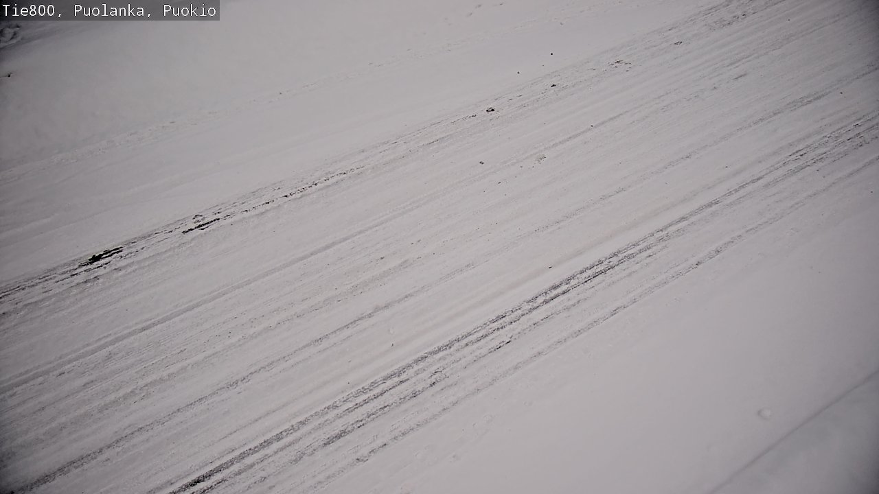 Weather Camera Image Väg 800 Puolanka, Puolanka_Puokio, Puolanka, Kainuu