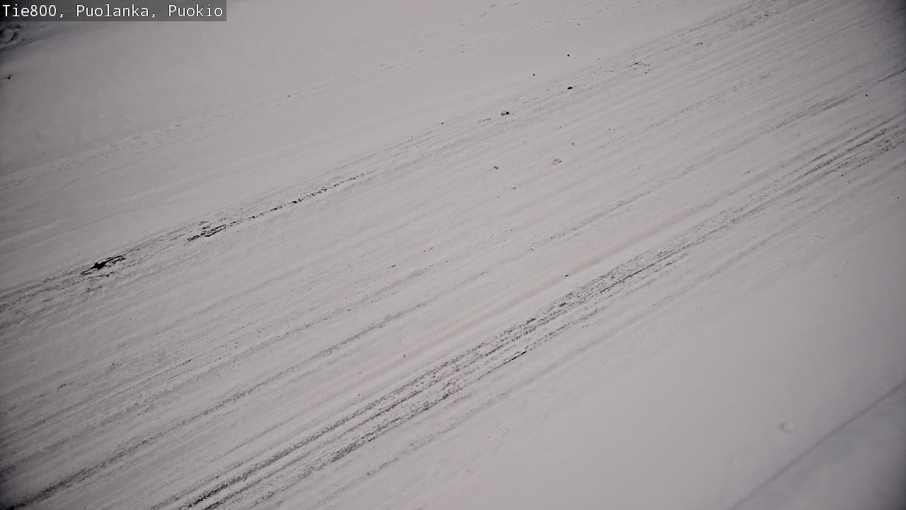 Weather Camera Image Väg 800 Puolanka, Puolanka_Puokio, Puolanka, Kainuu
