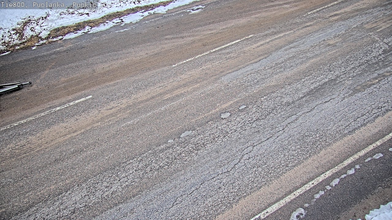 Weather Camera Image Road 800 Puolanka, Puokio, Puolanka, Kainuu