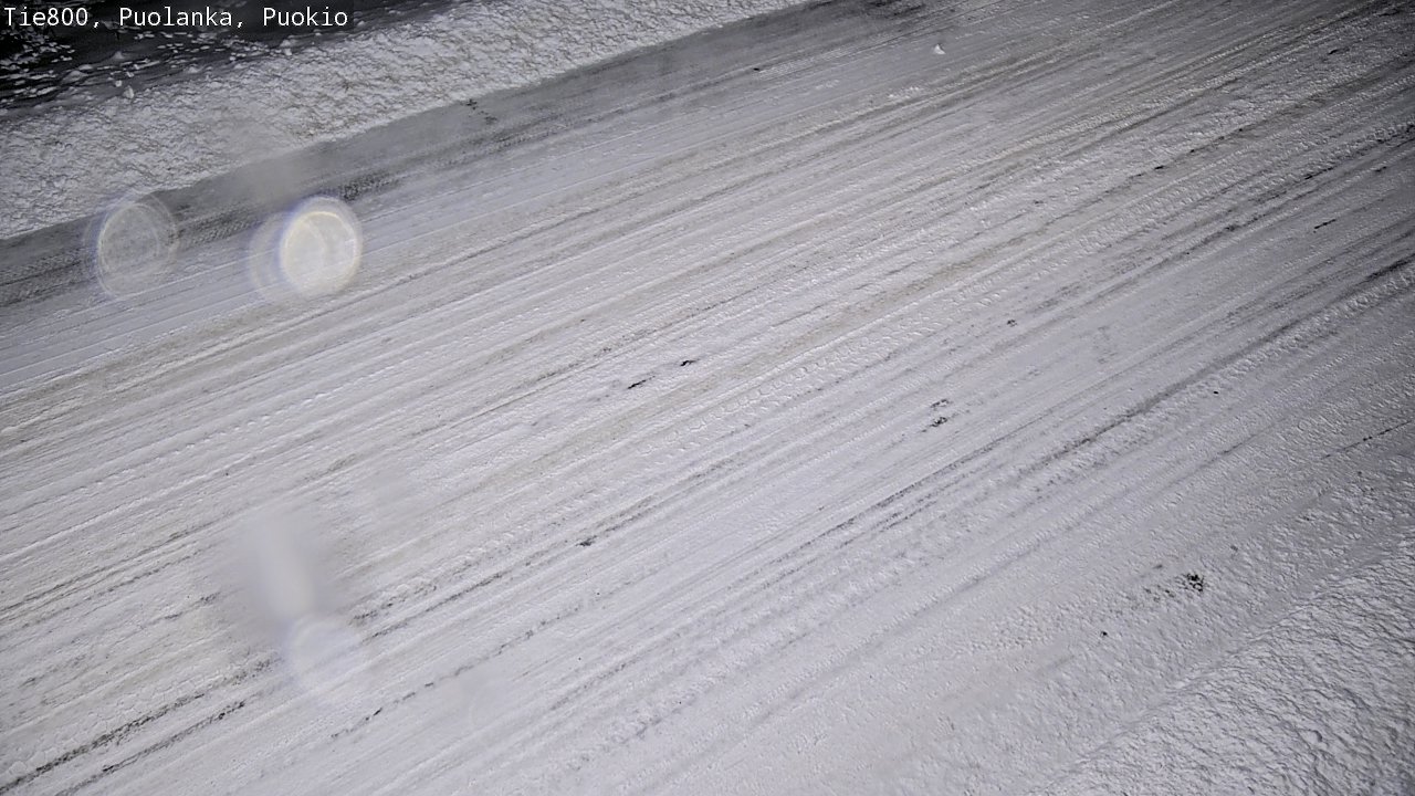 Weather Camera Image Road 800 Puolanka, Puokio, Puolanka, Kainuu