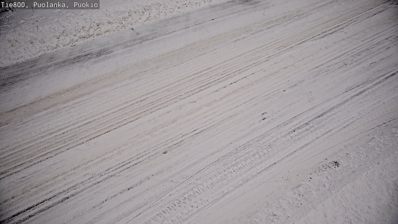 Weather Camera Image Road 800 Puolanka, Puokio, Puolanka, Kainuu