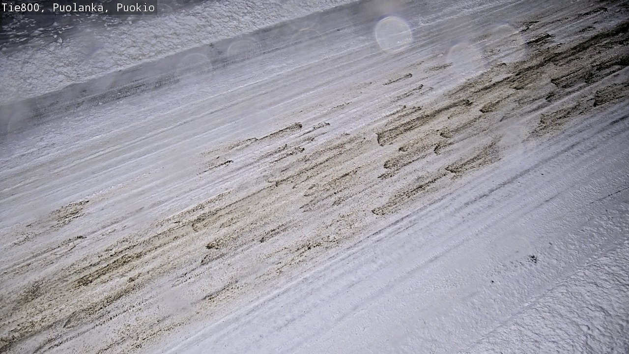 Weather Camera Image Road 800 Puolanka, Puokio, Puolanka, Kainuu