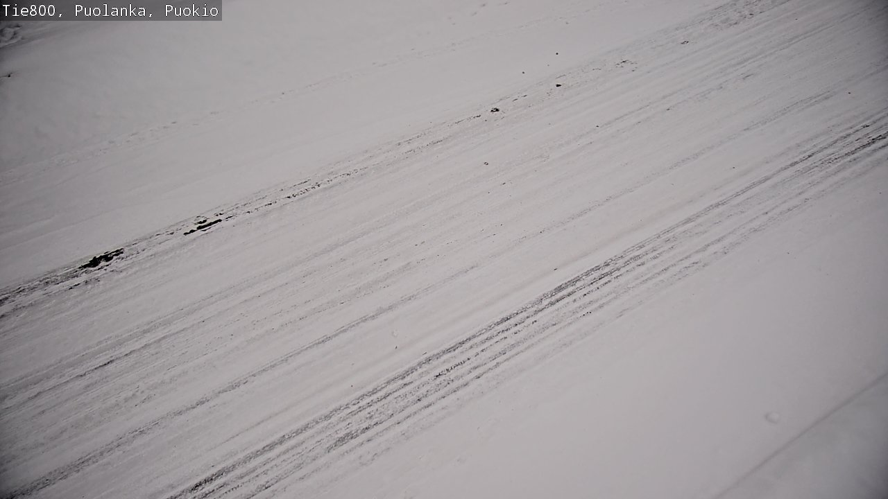 Weather Camera Image Väg 800 Puolanka, Puolanka_Puokio, Puolanka, Kainuu