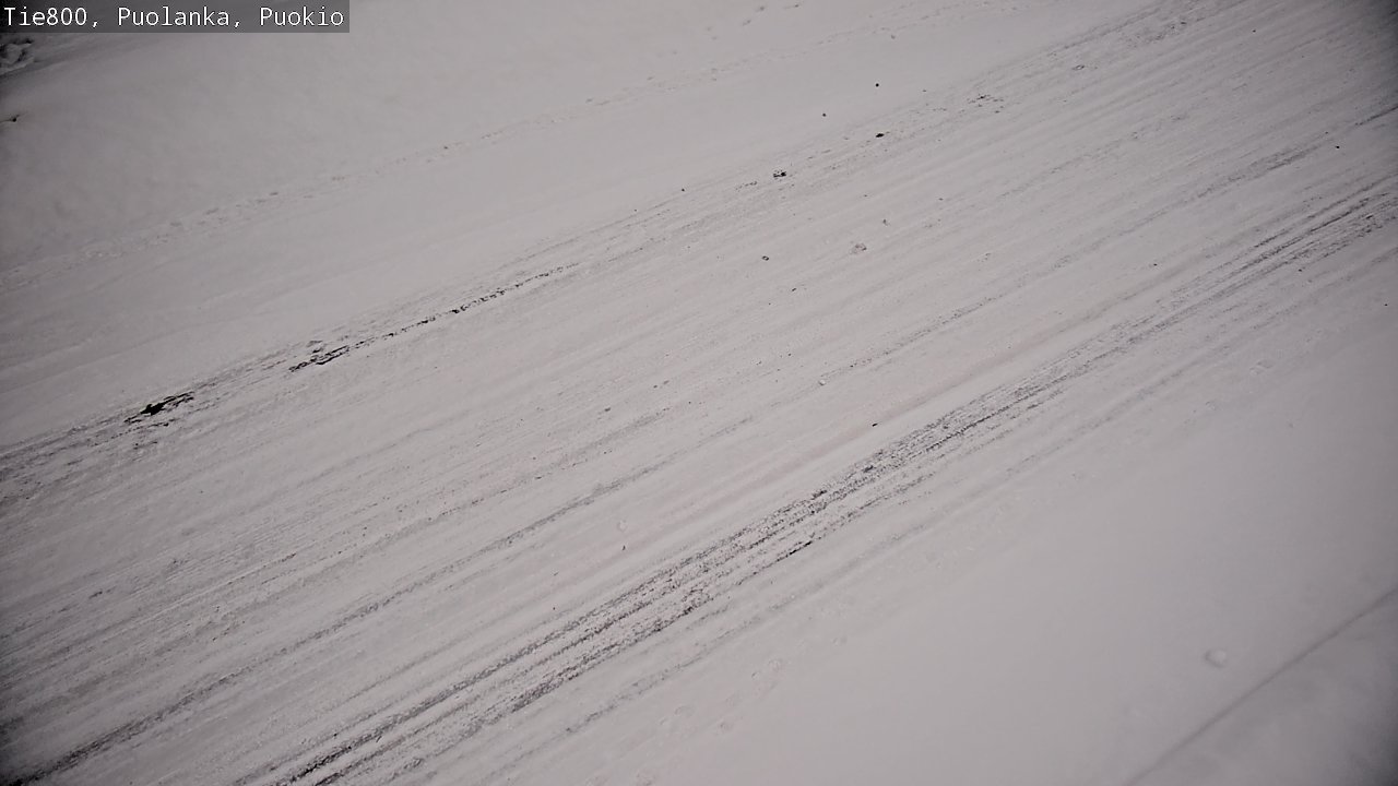 Weather Camera Image Väg 800 Puolanka, Puolanka_Puokio, Puolanka, Kainuu