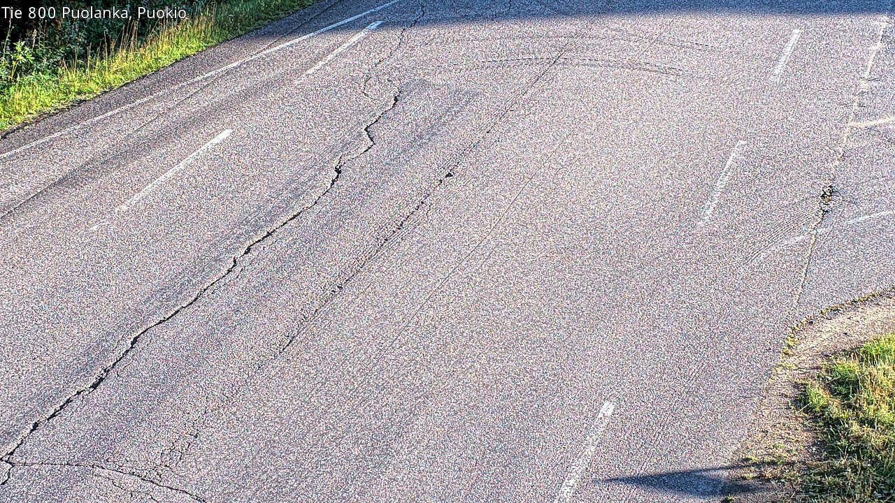 Weather Camera Image Road 800 Puolanka, Puokio, Puolanka, Kainuu