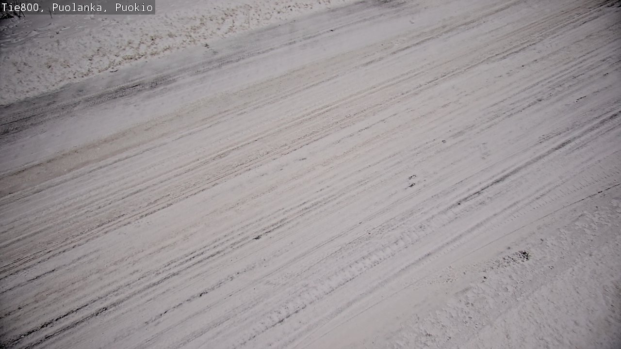 Weather Camera Image Road 800 Puolanka, Puokio, Puolanka, Kainuu