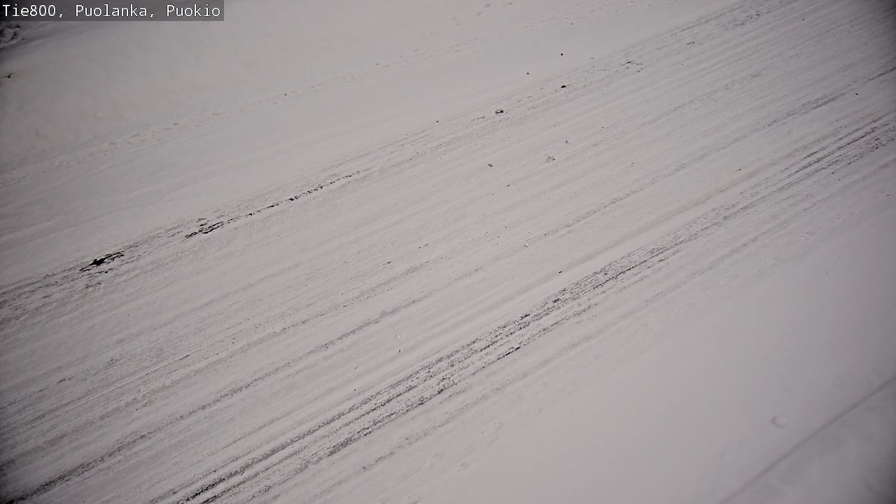 Weather Camera Image Väg 800 Puolanka, Puolanka_Puokio, Puolanka, Kainuu