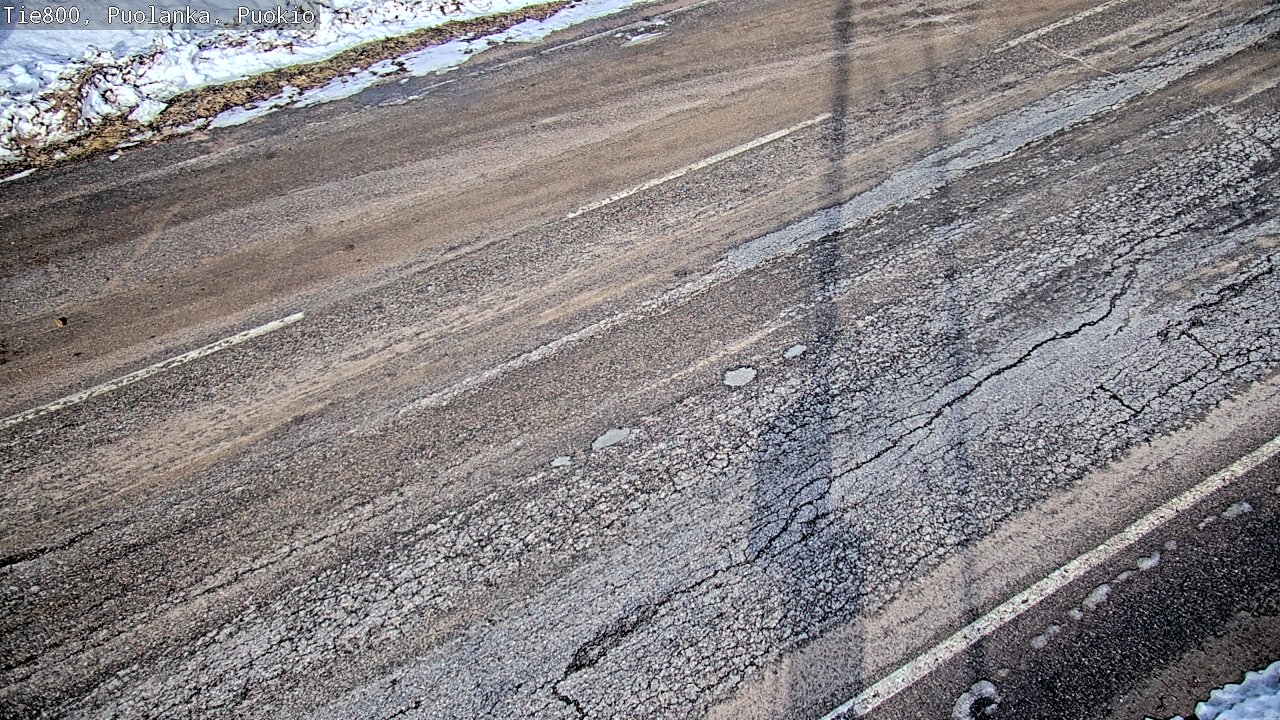 Weather Camera Image Väg 800 Puolanka, Puolanka_Puokio, Puolanka, Kainuu