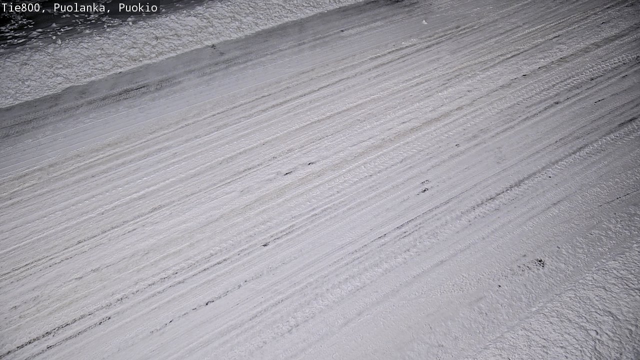 Weather Camera Image Road 800 Puolanka, Puokio, Puolanka, Kainuu