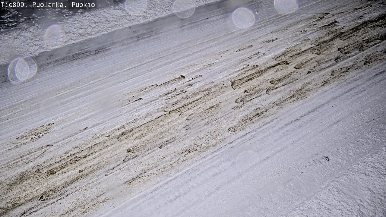 Weather Camera Image Road 800 Puolanka, Puokio, Puolanka, Kainuu