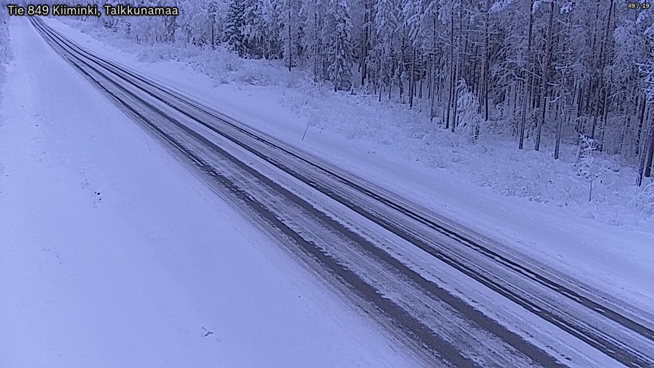 Kelikamerat Kuva Tie 849 Kiiminki, Talkkunamaa, Oulu, Pohjois-Pohjanmaa