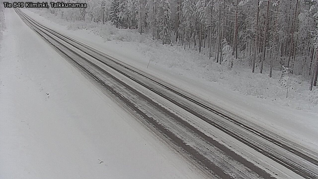 Kelikamerat Kuva Tie 849 Kiiminki, Talkkunamaa, Oulu, Pohjois-Pohjanmaa