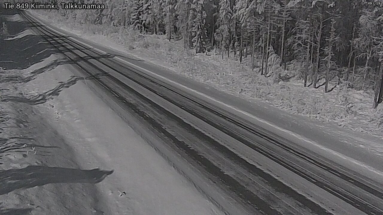 Kelikamerat Kuva Tie 849 Kiiminki, Talkkunamaa, Oulu, Pohjois-Pohjanmaa