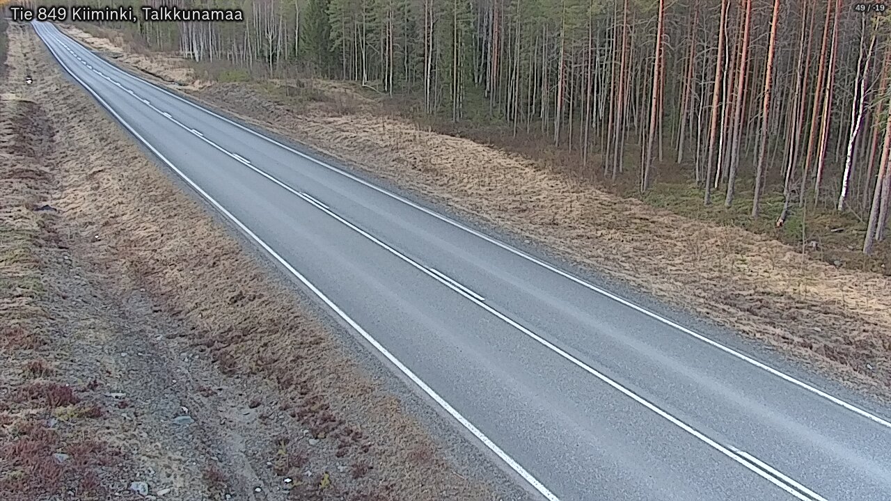 Kelikamerat Kuva Tie 849 Kiiminki, Talkkunamaa, Oulu, Pohjois-Pohjanmaa