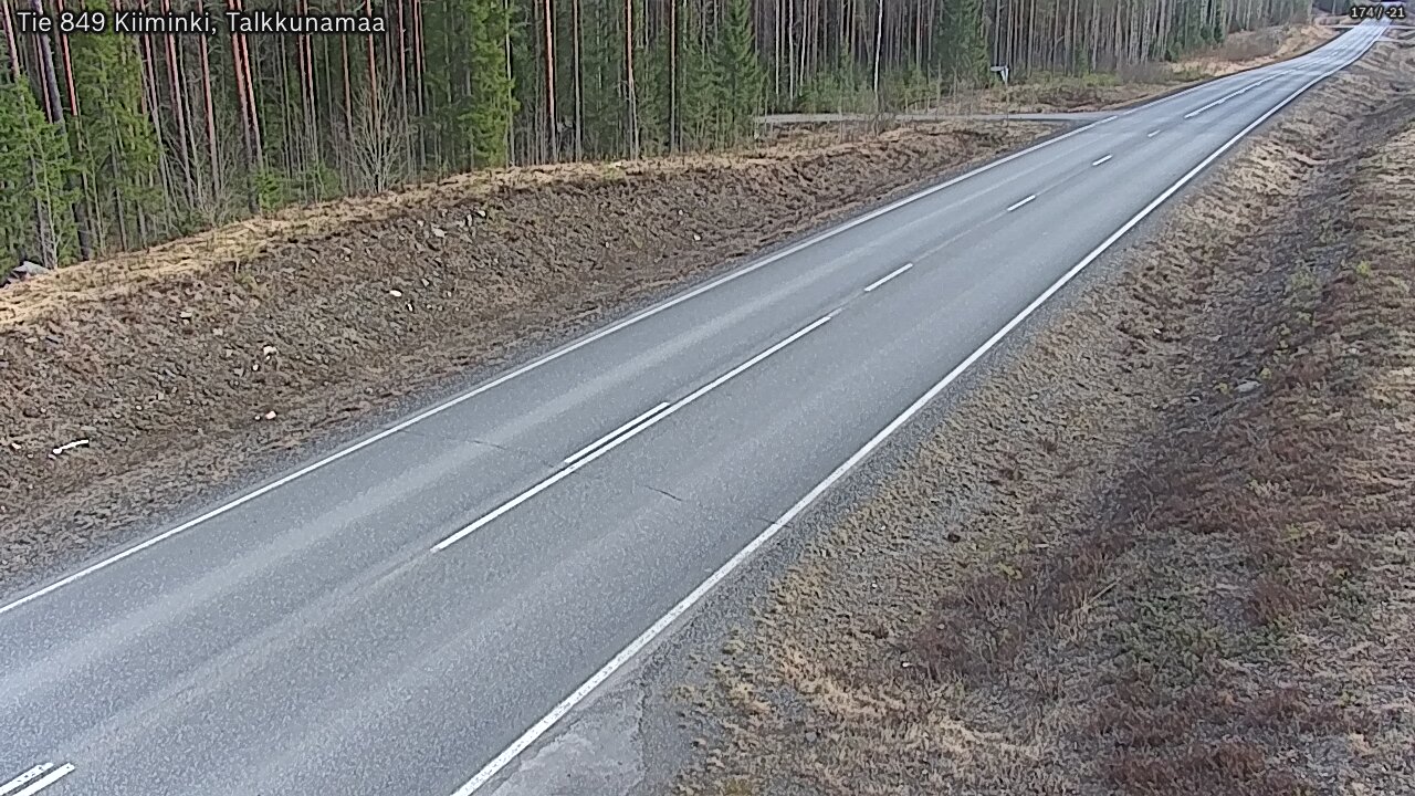 Kelikamerat Kuva Tie 849 Kiiminki, Talkkunamaa, Oulu, Pohjois-Pohjanmaa