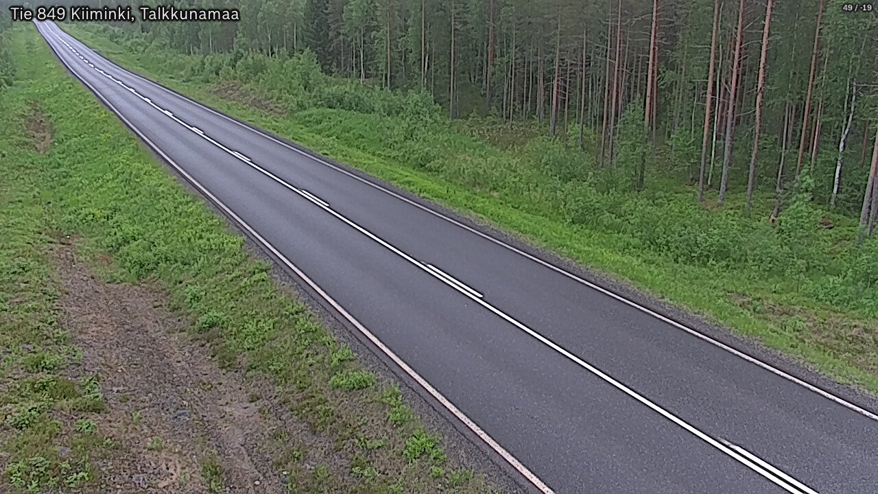 Kelikamerat Kuva Tie 849 Kiiminki, Talkkunamaa, Oulu, Pohjois-Pohjanmaa