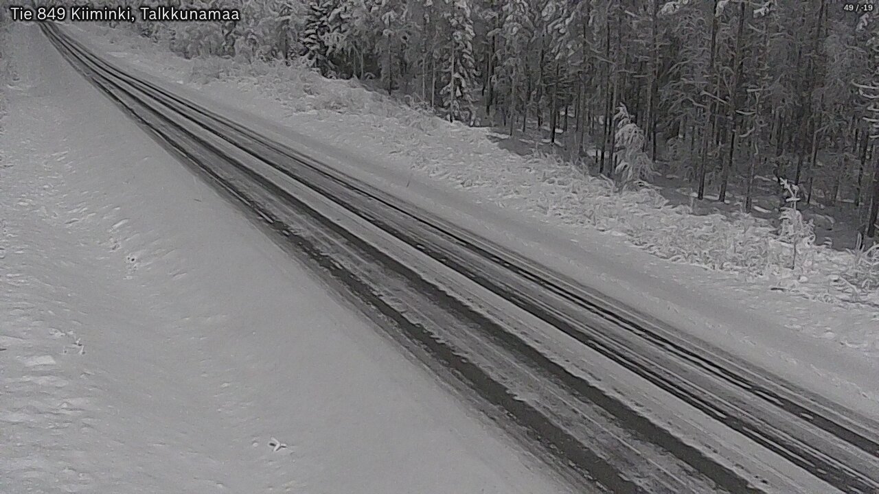 Kelikamerat Kuva Tie 849 Kiiminki, Talkkunamaa, Oulu, Pohjois-Pohjanmaa