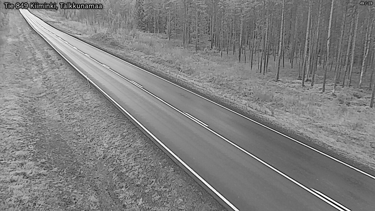 Kelikamerat Kuva Tie 849 Kiiminki, Talkkunamaa, Oulu, Pohjois-Pohjanmaa