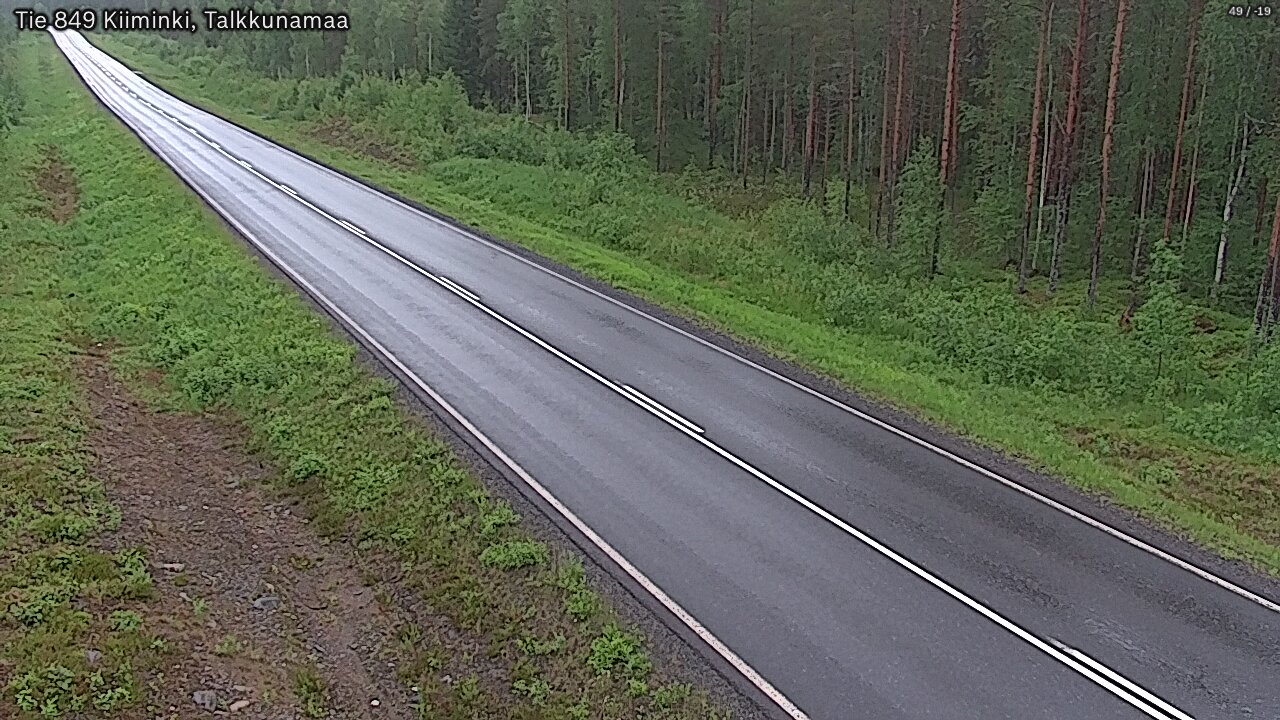 Kelikamerat Kuva Tie 849 Kiiminki, Talkkunamaa, Oulu, Pohjois-Pohjanmaa
