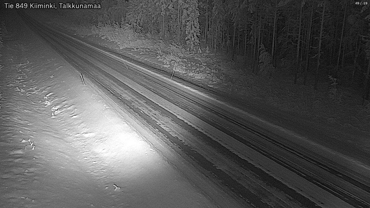 Kelikamerat Kuva Tie 849 Kiiminki, Talkkunamaa, Oulu, Pohjois-Pohjanmaa