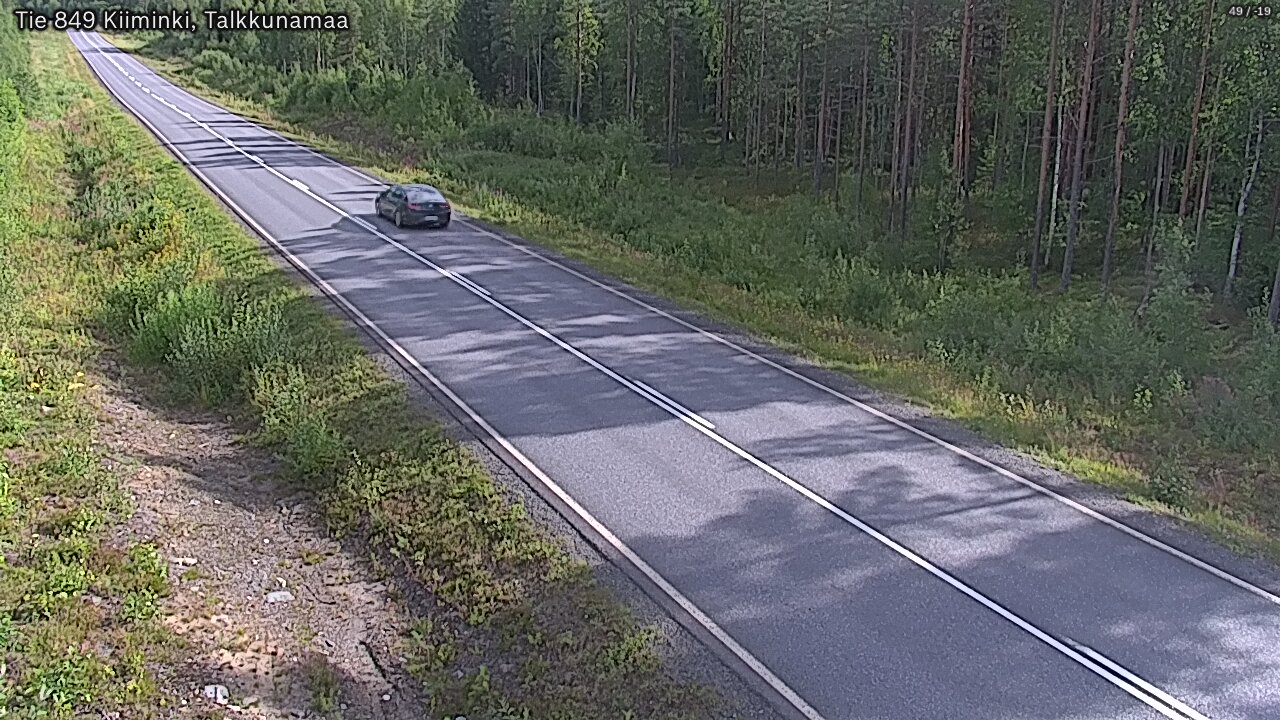 Kelikamerat Kuva Tie 849 Kiiminki, Talkkunamaa, Oulu, Pohjois-Pohjanmaa