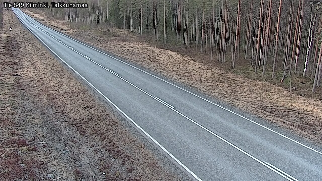 Kelikamerat Kuva Tie 849 Kiiminki, Talkkunamaa, Oulu, Pohjois-Pohjanmaa