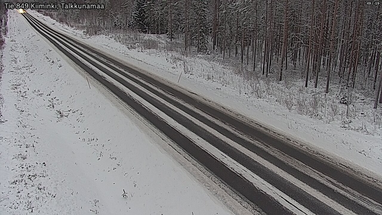 Kelikamerat Kuva Tie 849 Kiiminki, Talkkunamaa, Oulu, Pohjois-Pohjanmaa